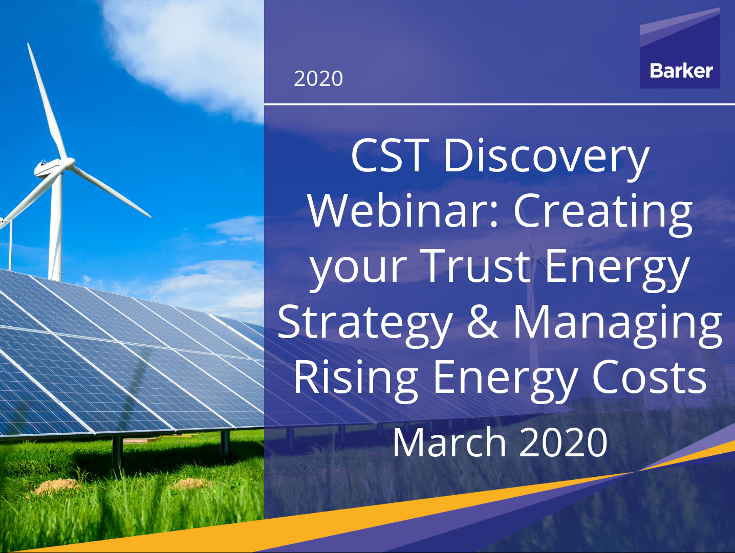 CST Discovery Webinar: Creating Your Trust Energy Strategy & Managing Rising Energy Costs